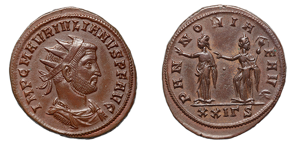 Julian of Pannonia,  284-285 A.D. ex: Bank Leu