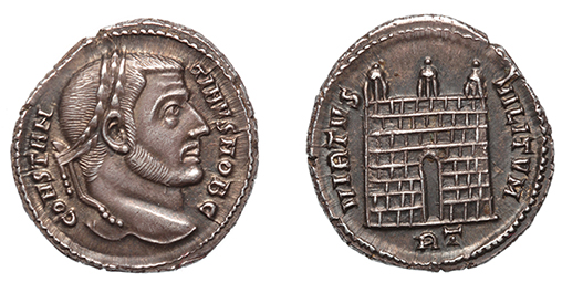 Constantine I, 307-337 A.D. ex: Knobloch