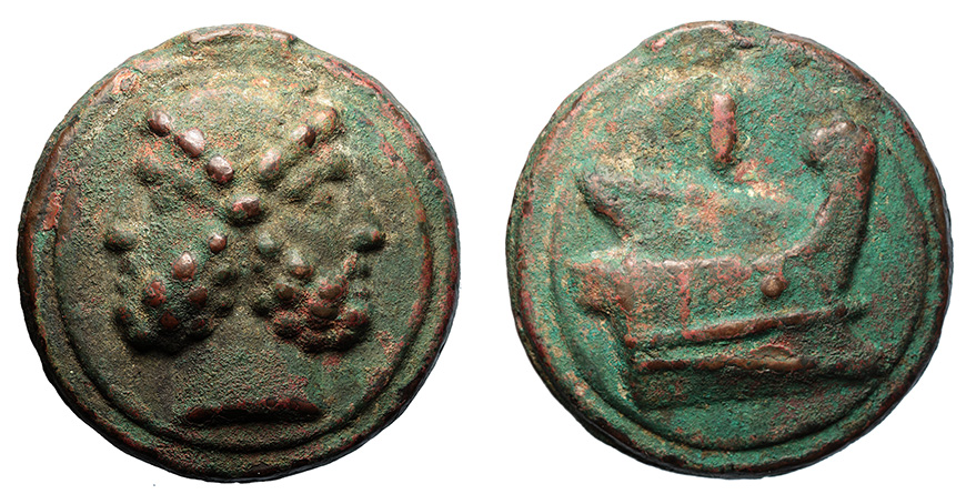 Rome, Cast As-Janus/prow libral standard