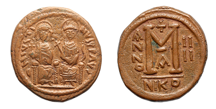 Justin II, 565-575 A.D. 