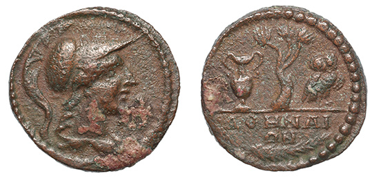 Attica, Athens,  Svoronos plate coin