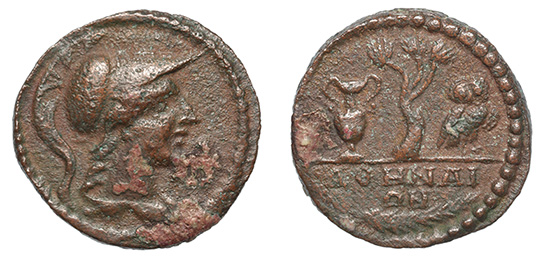 Attica, Athens, Svoronos plate coin