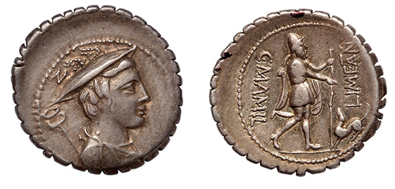 C. Mamilius Limetanus, 82 B.C.
