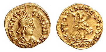 Burgundians, Gundobald, 473-516 A.D. Ex: Garrett