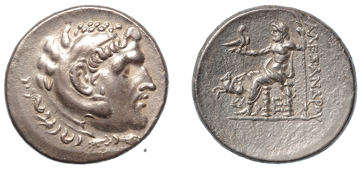 Macedonian Kings, Alexander III, (336-323 B.C.)