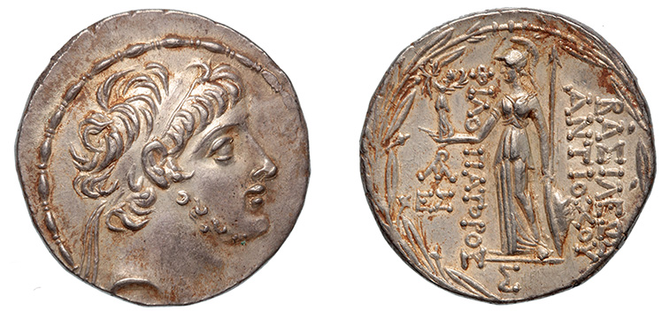 Seleukid Kings, Antiochos IX, 114-95 B.C.