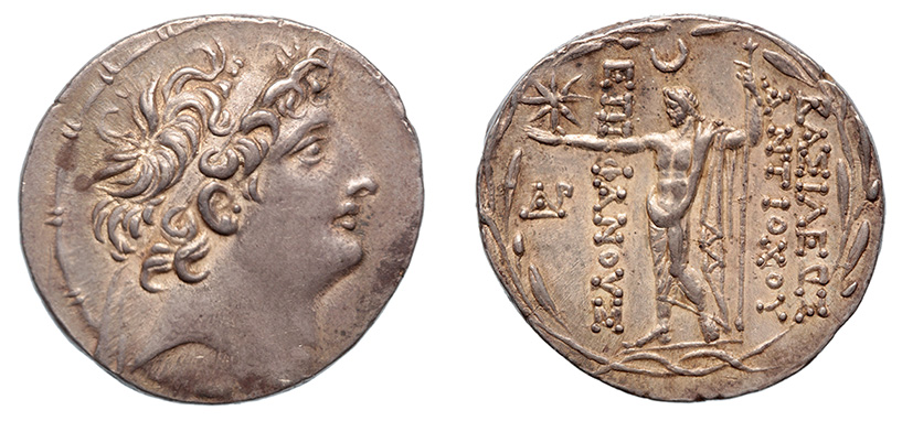 Antiochos VIII, 121-96 B.C.