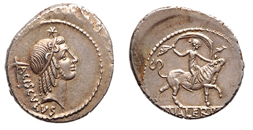 L. Valerius Acisculus, 45 B.C.