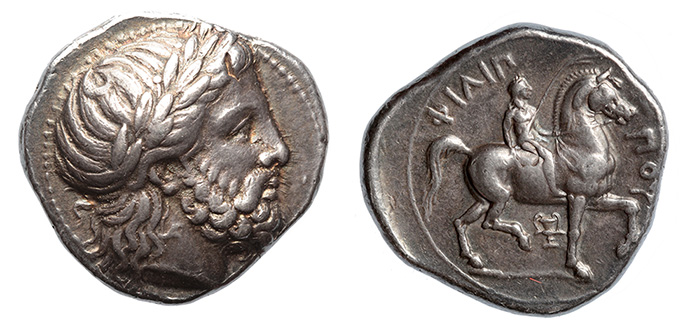 Macedonian Kings, Philip II, 359-336 B.C.