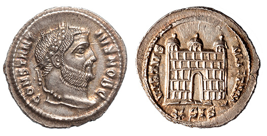 Constantius I, 293-305 A. D. as Caesar