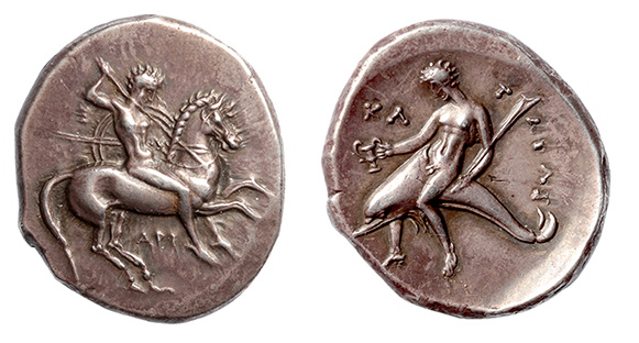 Italy, Calabria, Tarentum, ex: Sir Arthus Evans