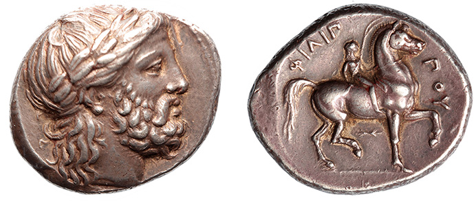 Macedonian Kings, Philip II, 359-336 B.C.