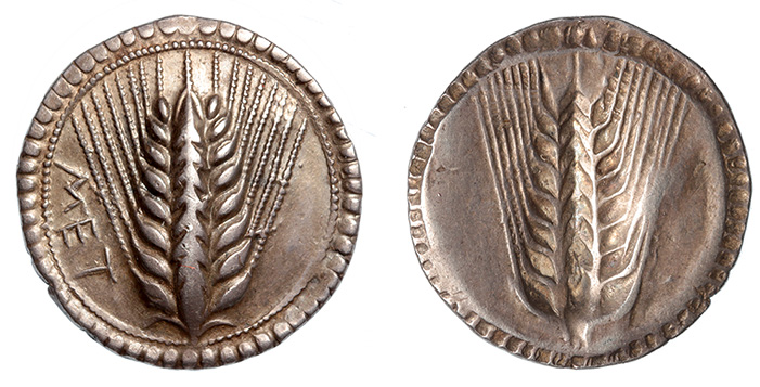 Italy, Lucania, Metapontum, ex: Swiss Credit 1993