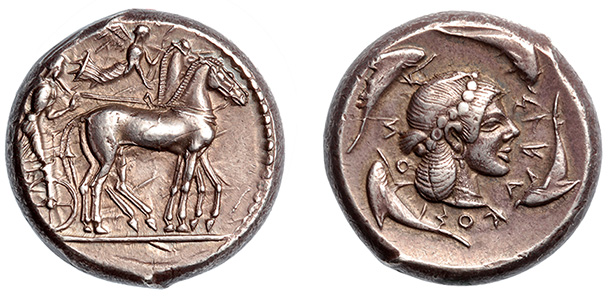 Sicily, Syracuse, ex: Lockett, Hirsch 1913 et al.