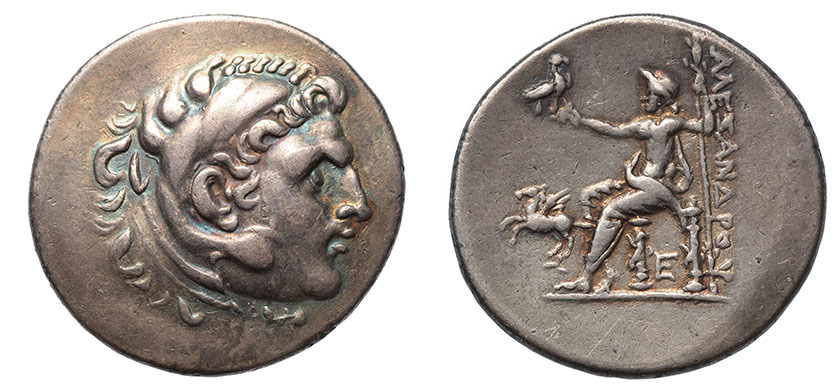 Macedonian Kings, Alexander III, 336-323 B.C.