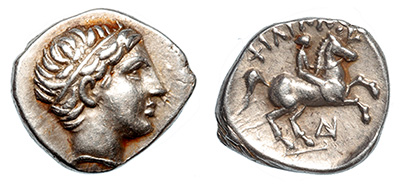 Macedonian Kings, Philip II, 359-336 B.C. 