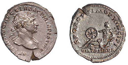Trajan, 98-117 A.D. Via Traiana