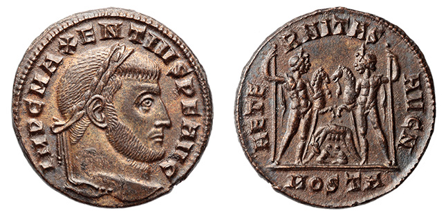 Maxentius, 306-312 A.D.