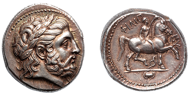 Macedonian Kings, Philip II, 359-336 B.C. 