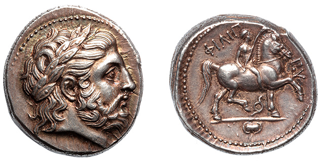 Macedonian Kings, Philip II, 359-336 B.C.