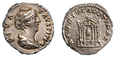 Diva Faustina I, 141 A.D.