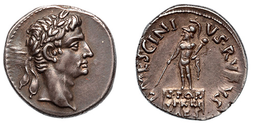 Augustus, 27 B.C.-14 A.D. ex: Hirsch 1907 et al.