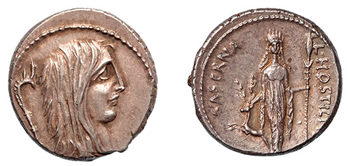 L. Hostilius Saserna, 48 B.C.