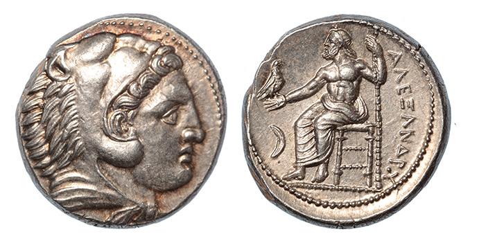 Macedonian Kings, Alexander III, 336-323 B.C.