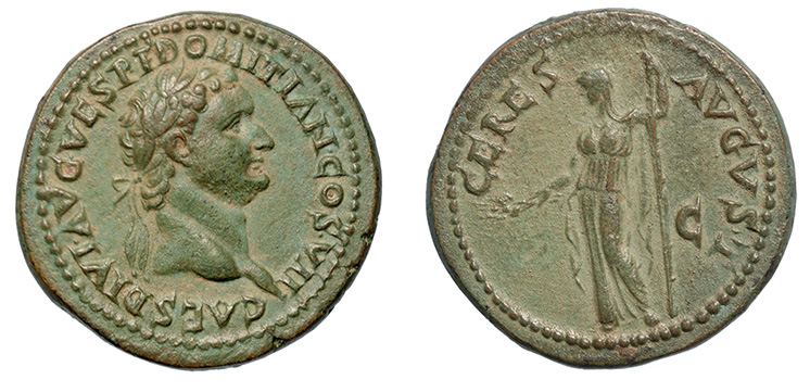 Domitian as Caesar, 69-81 A.D.