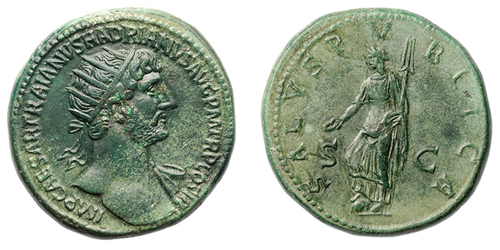 Hadrian, 117-138 A.D.