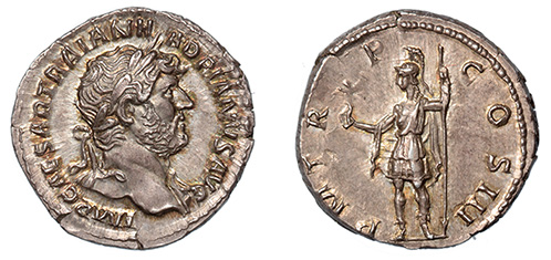 Hadrian, 117-138 A.D.