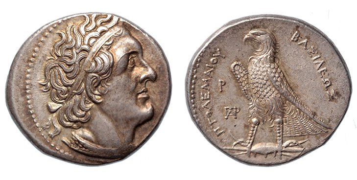 Ptolemy I, 305-282 B.C.