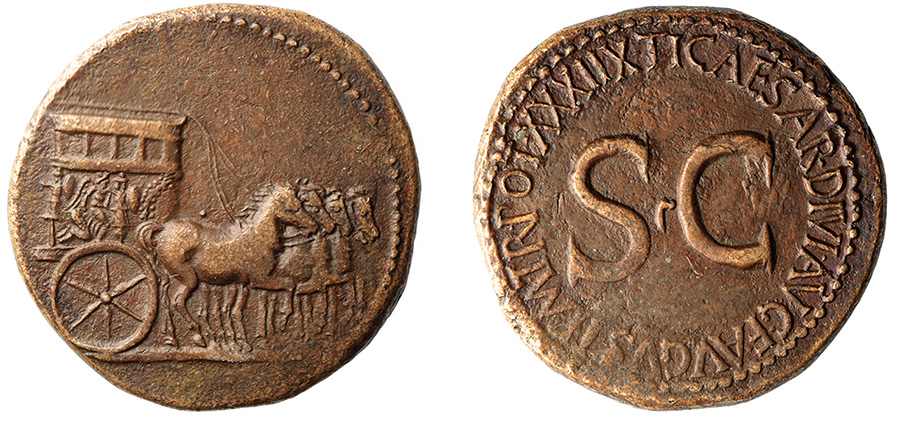 Tiberius, 14-37 A.D.