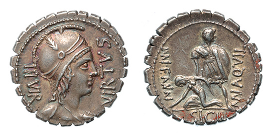 Mn. Aquilius, 71 B.C.