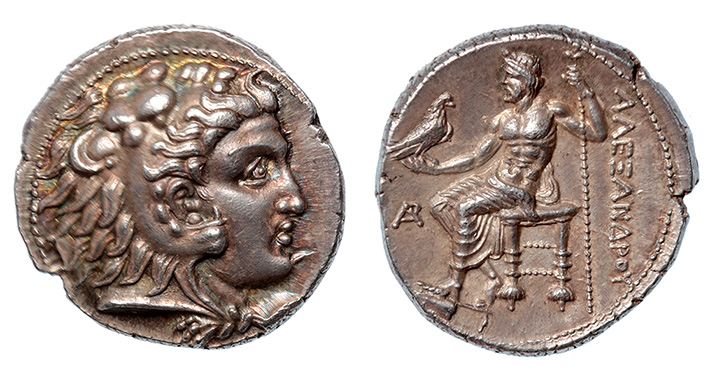 Macedonian Kings, Alexander III, 336-323 B.C.