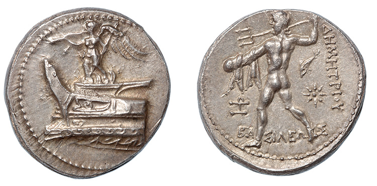 Macedonian Kings, Demetrios Poliorketes, 306-283