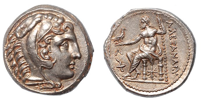 Macedonian Kings, Alexander III, 336-323 B.C.