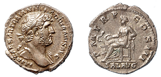 Hadrian, 117-138 A.D.