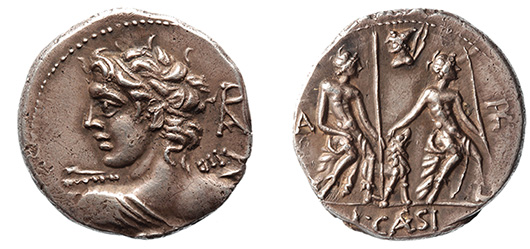 L. Caesius, 112-111 B.C.