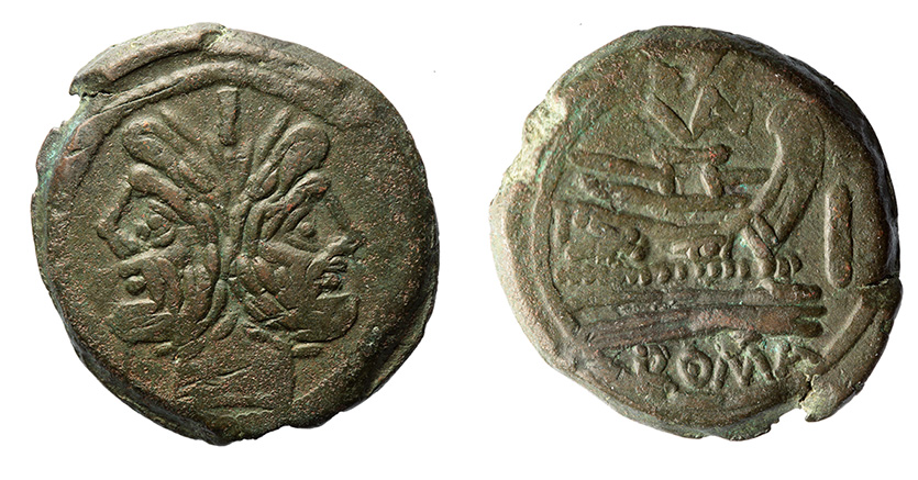 Rome, Struck As, Valerius, c.169-158 B.C.