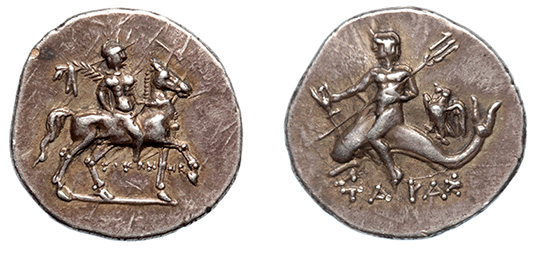 Italy, Calabria, Tarentum, ex: Weber