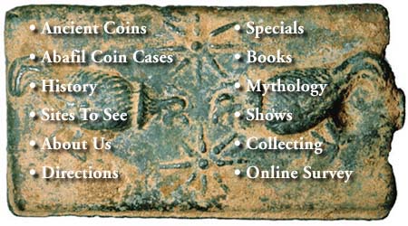 Ancient Coins Main Menu