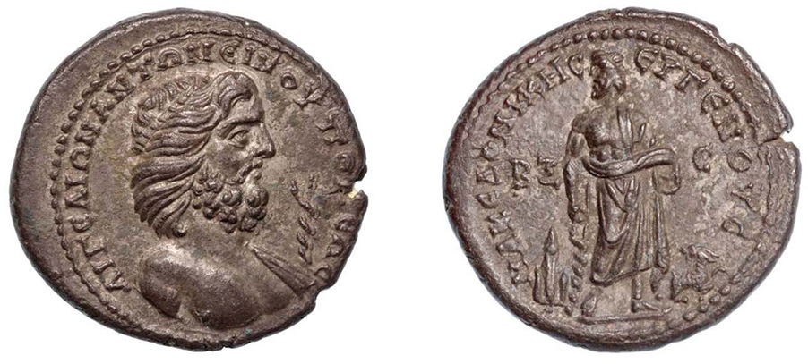Caracalla, Aigeai, Cilicia, 215-216 A.D.