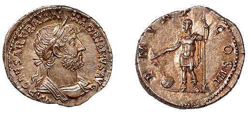 Hadrian, 117-138 A.D.