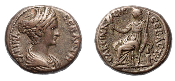 Alexandria, Sabina, wife of Hadrian