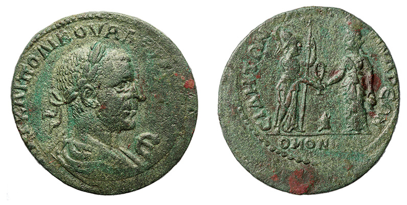 Pamphylia, Side, Valerian I, 253-260 A.D.