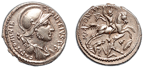 P. Fonteius Capito, 54 B.C. 
