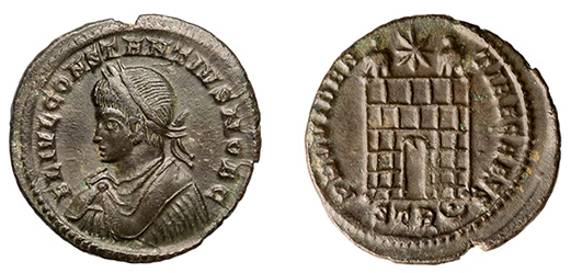 Constantius II as Caesar,  324-337 A.D.