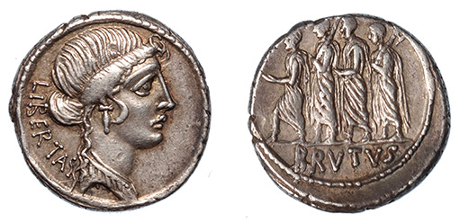 Marcus Junius Brutus, 54 B.C. 