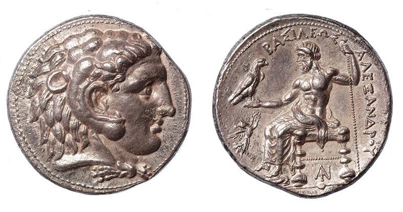 Macedonian Kings, Alexander III, 336-323 B.C.